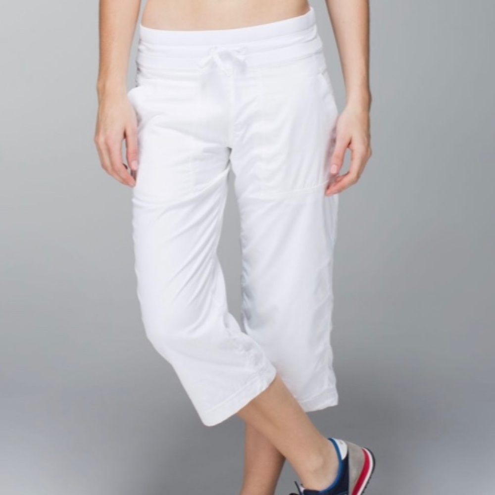 Lululemon dance studio crop pant “lined”
